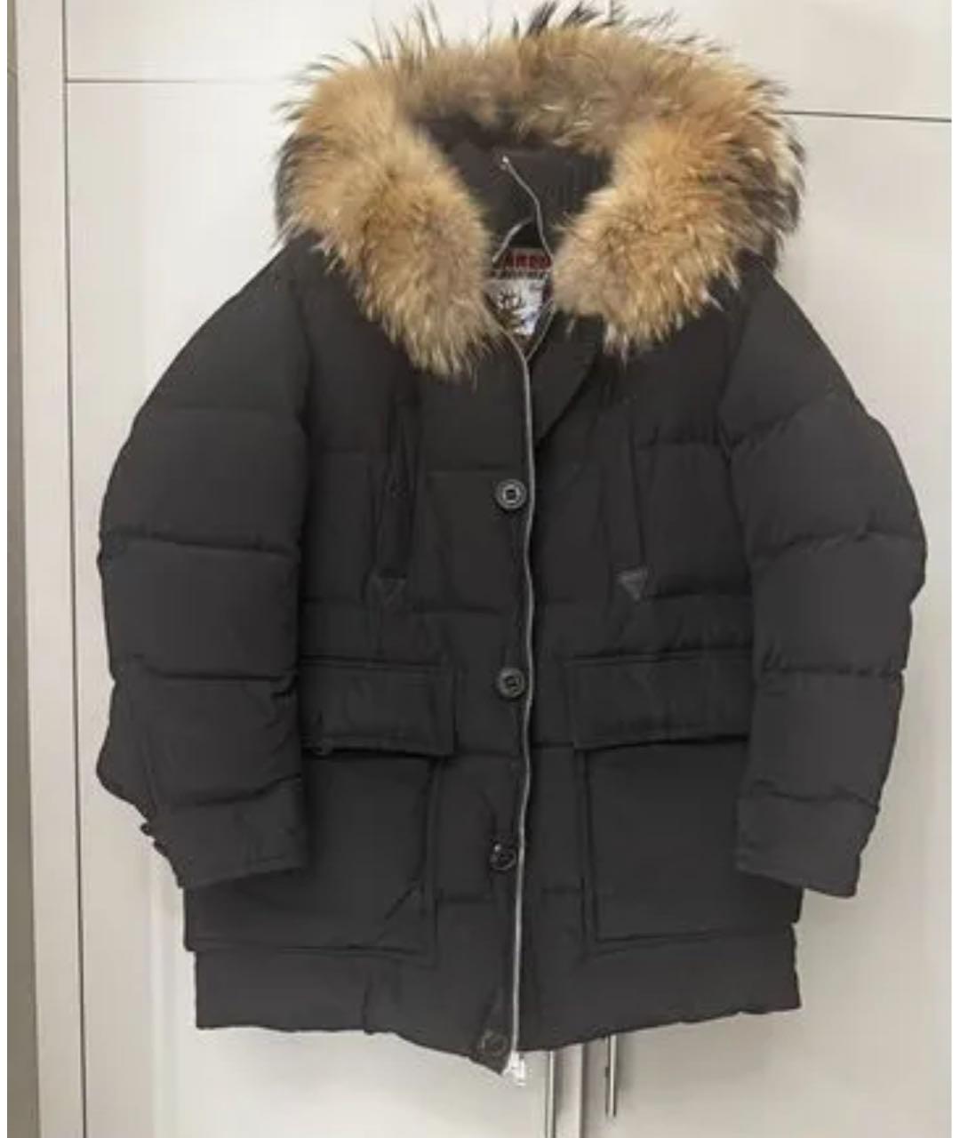 DSQUARED2 Черный пуховик, фото 7