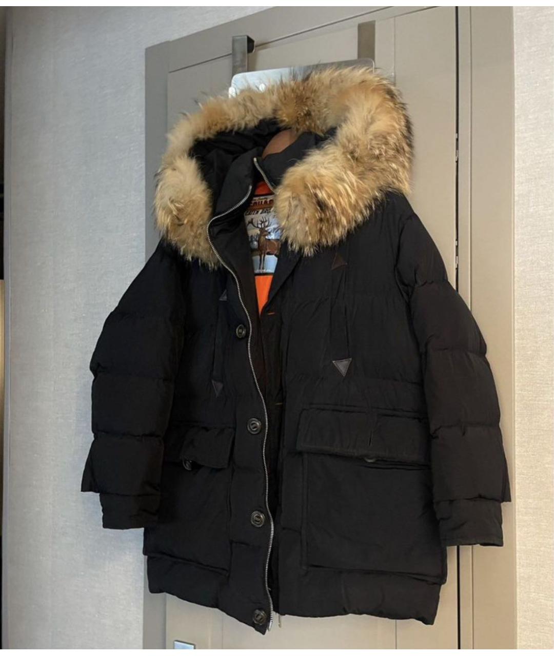 DSQUARED2 Черный пуховик, фото 2