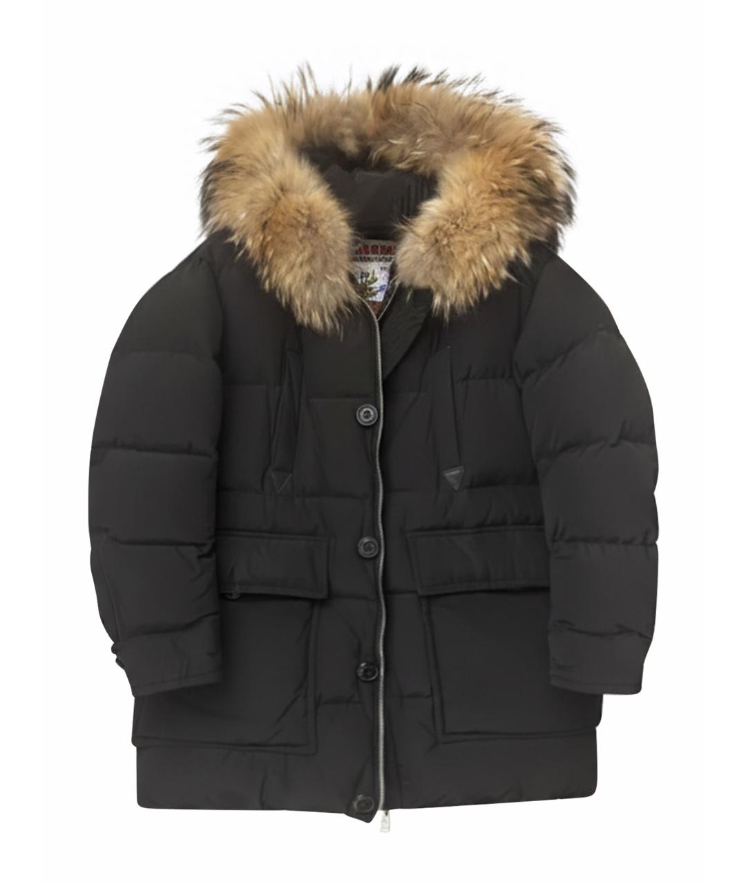 DSQUARED2 Черный пуховик, фото 1