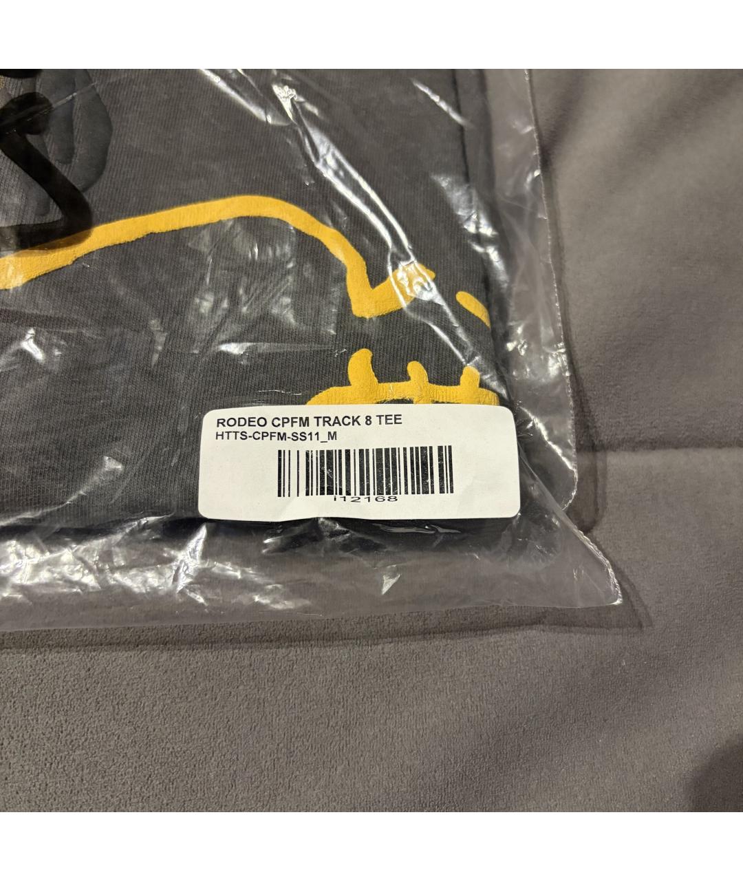 CACTUS JACK BY TRAVIS SCOTT Серая хлопковая футболка, фото 5