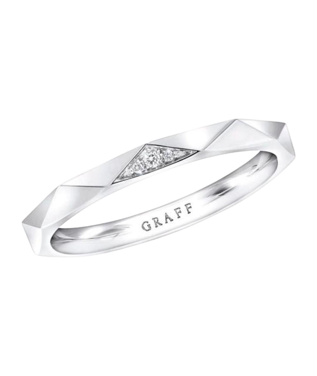 GRAFF Серебряное кольцо из белого золота, фото 1
