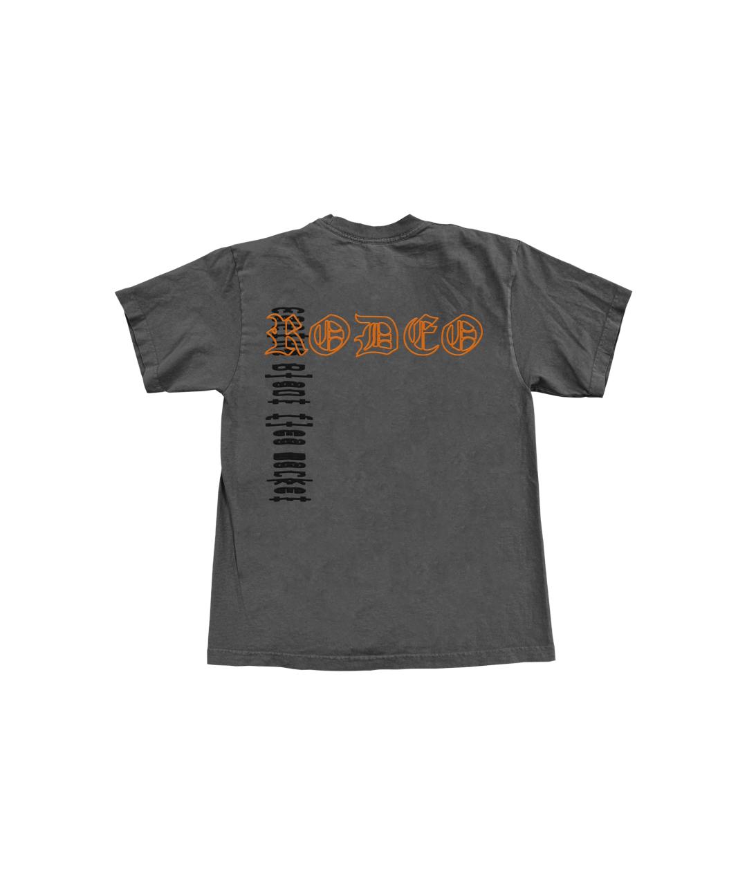 CACTUS JACK BY TRAVIS SCOTT Серая хлопковая футболка, фото 2