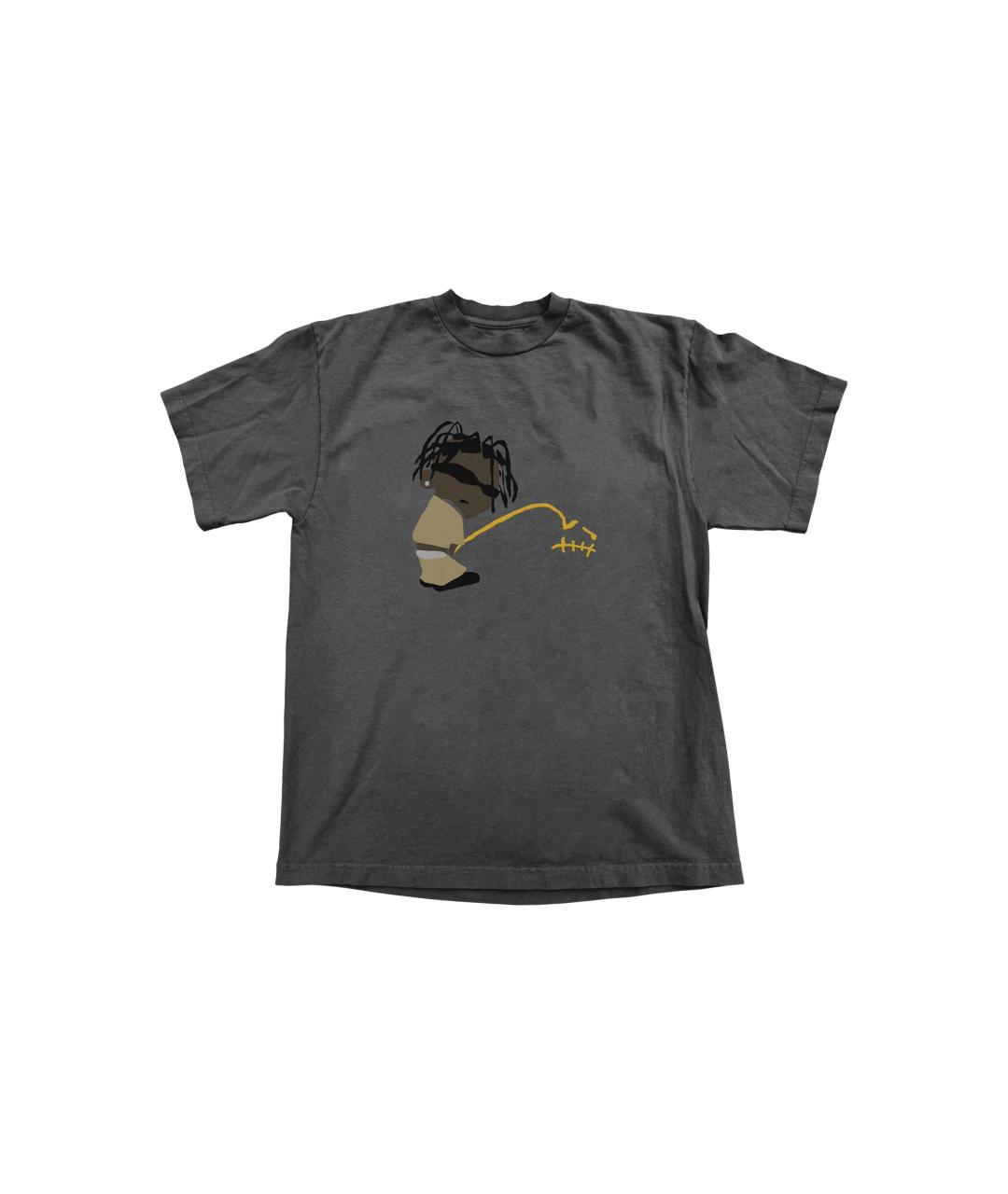 CACTUS JACK BY TRAVIS SCOTT Серая хлопковая футболка, фото 6