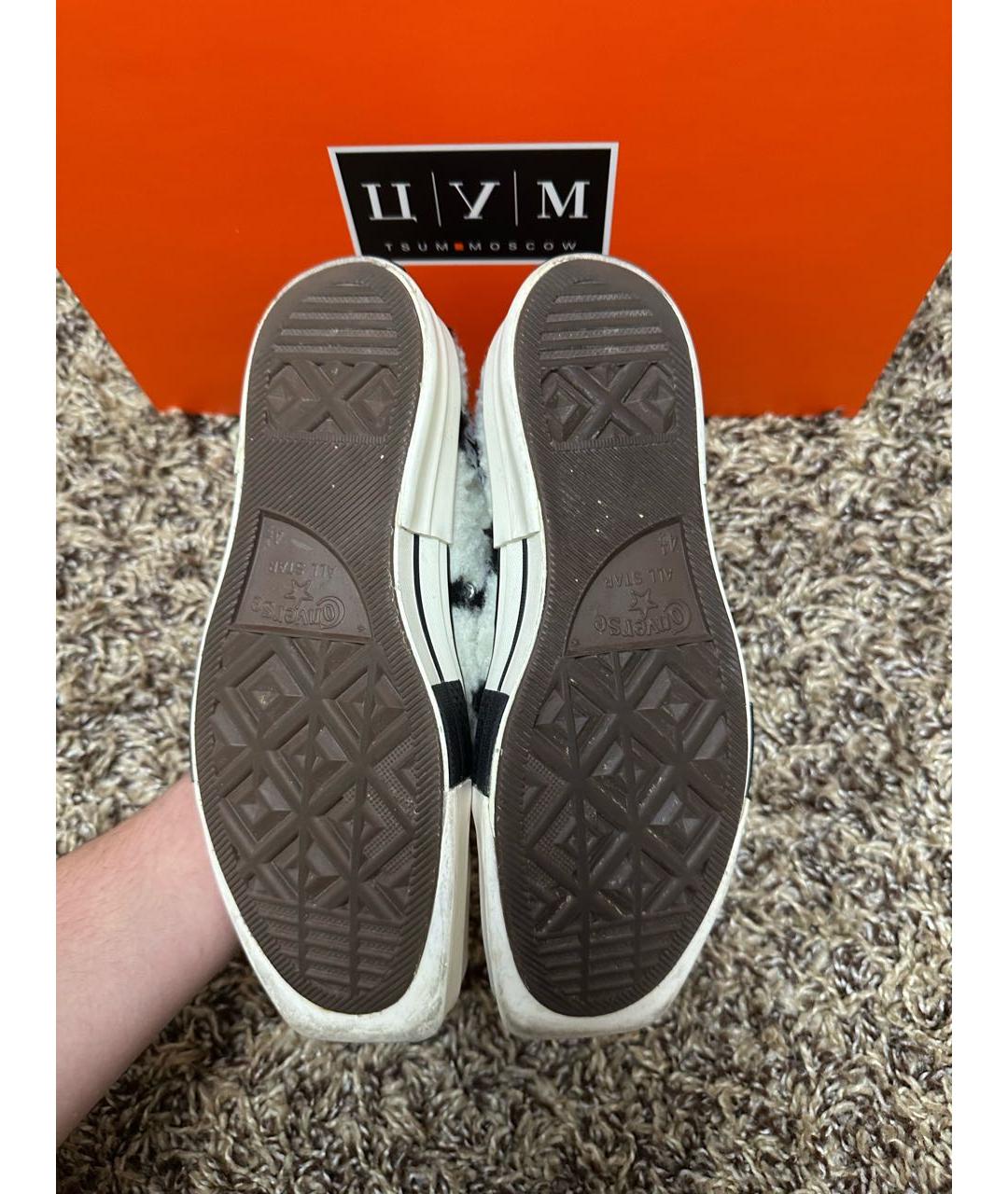 RICK OWENS Белые кеды, фото 5