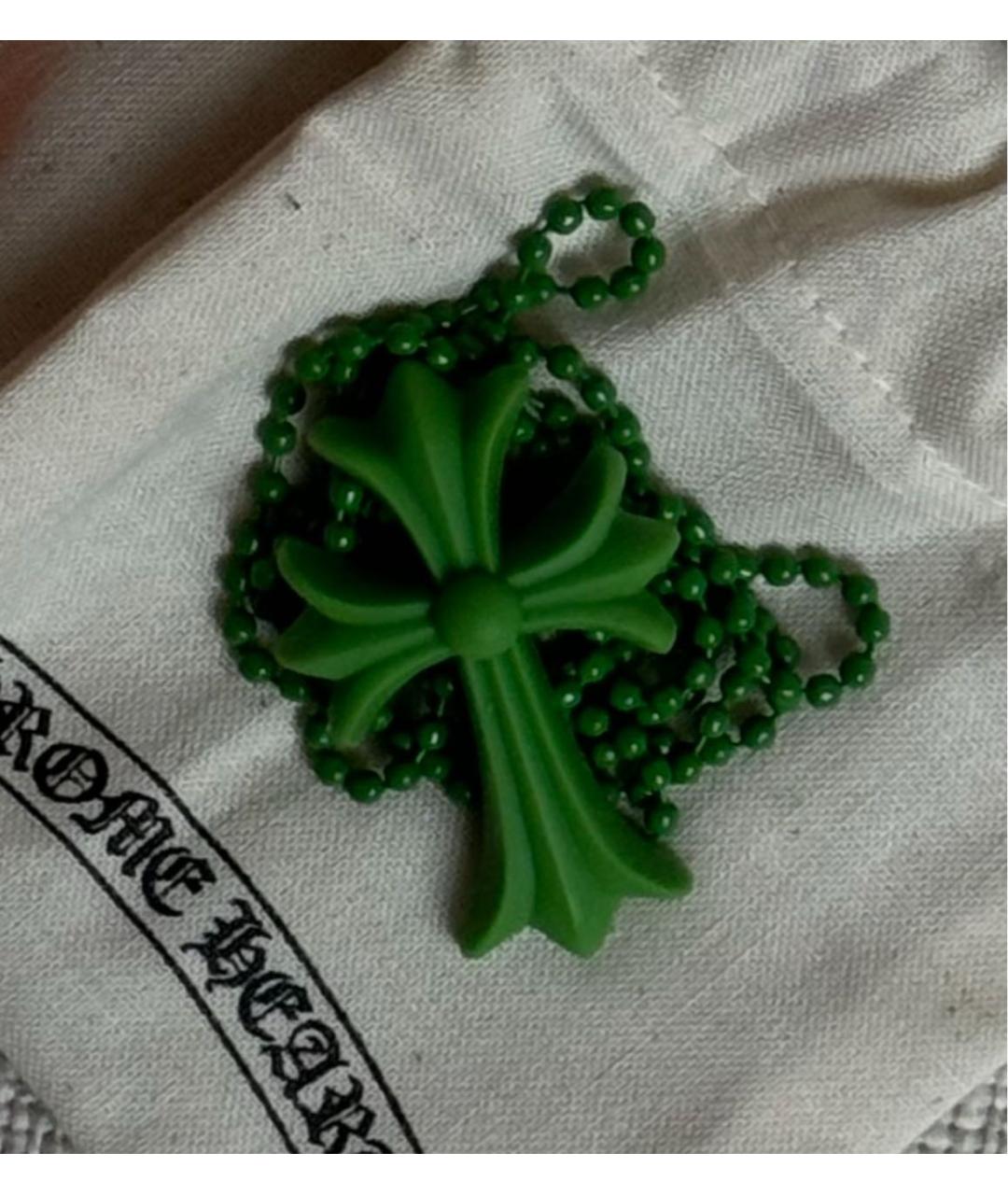 CHROME HEARTS Зеленая цепочка/подвеска, фото 2