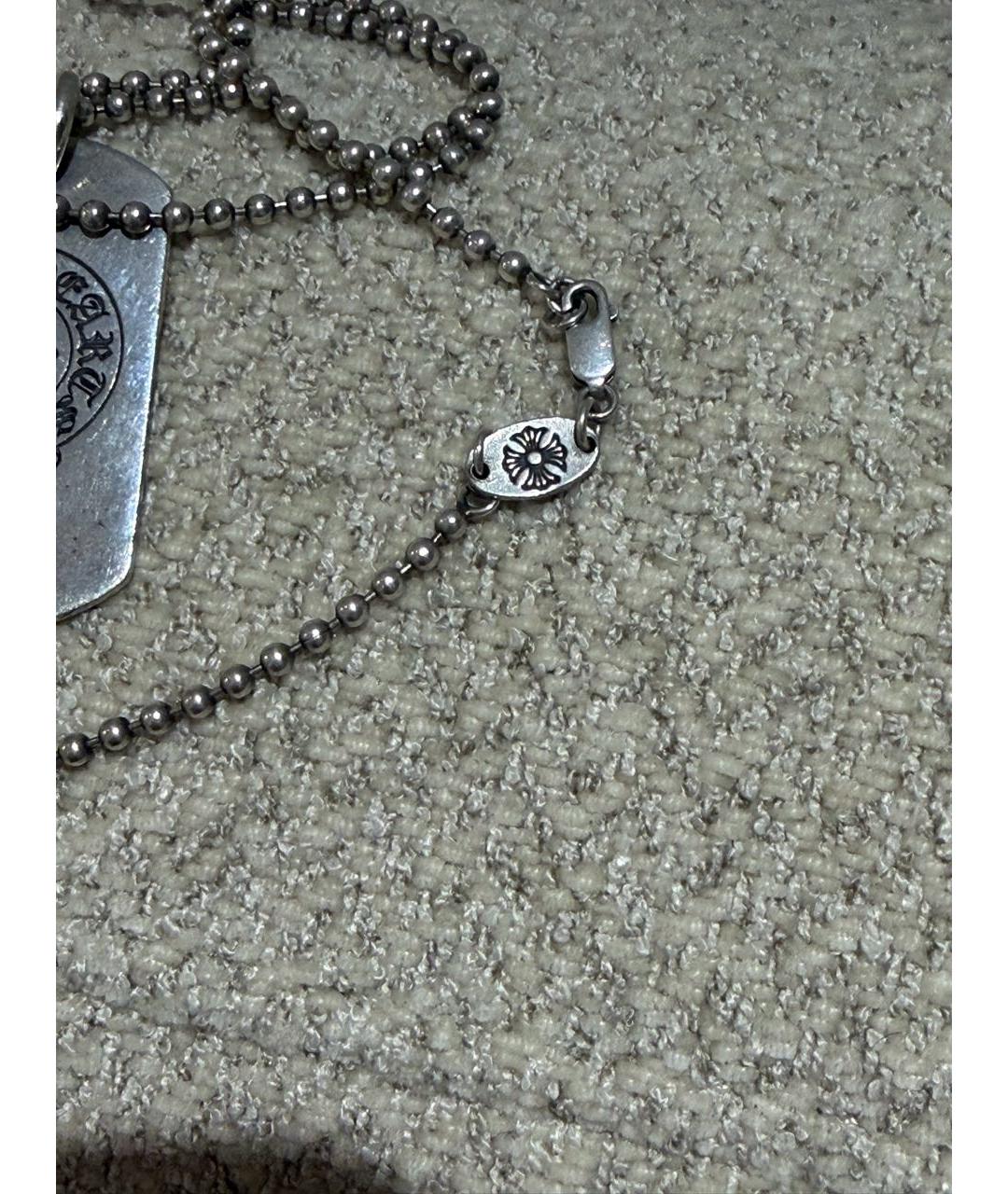CHROME HEARTS Серебряная серебряная цепочка/подвеска, фото 4