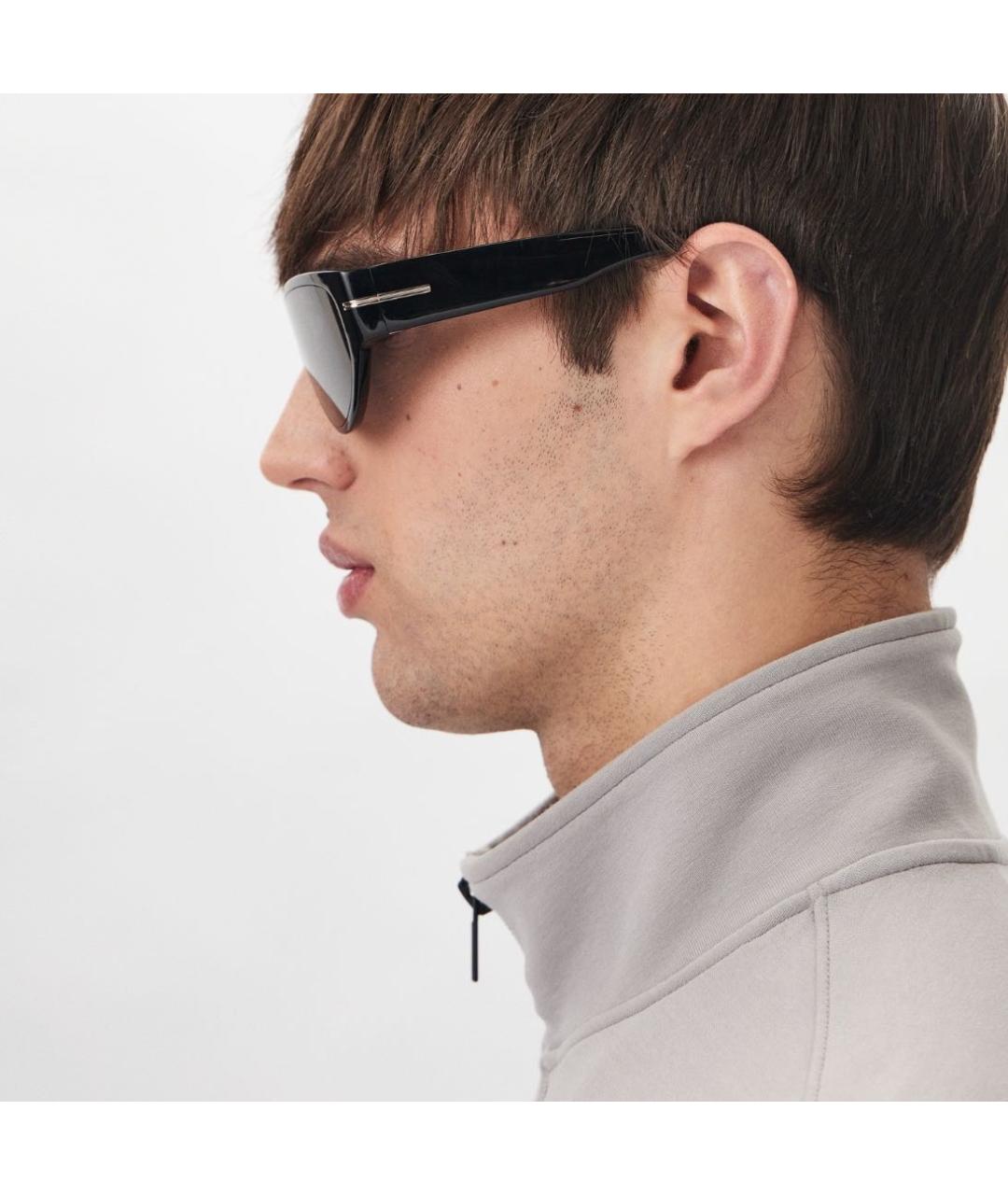 HUGO BOSS Черные пластиковые солнцезащитные очки, фото 6