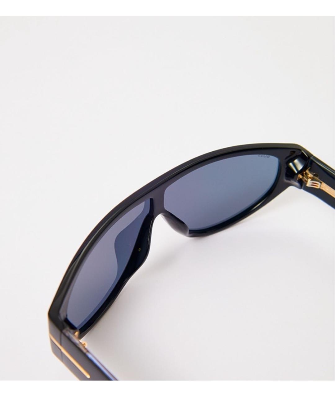 HUGO BOSS Черные пластиковые солнцезащитные очки, фото 3