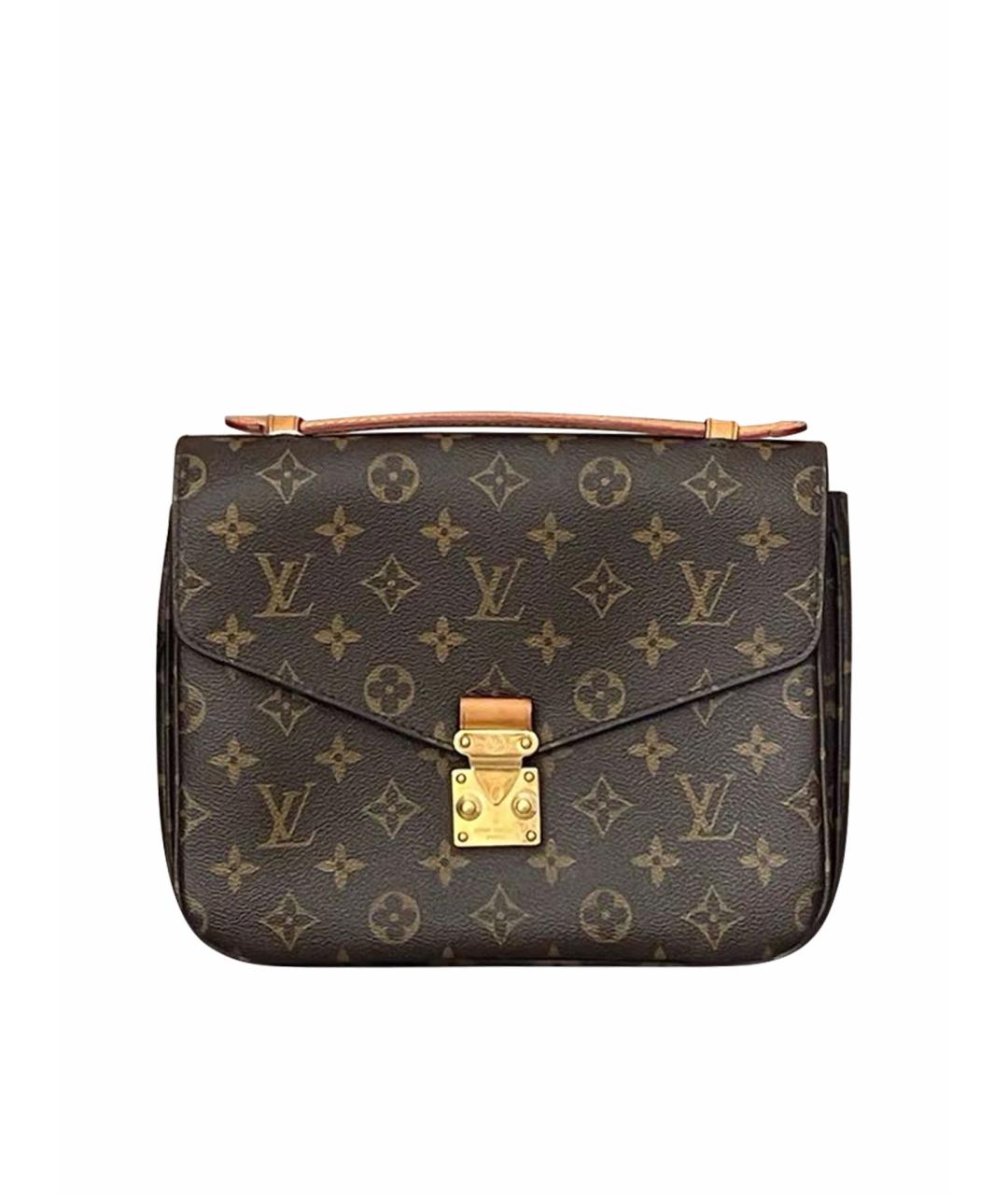 LOUIS VUITTON Коричневая сумка через плечо, фото 1