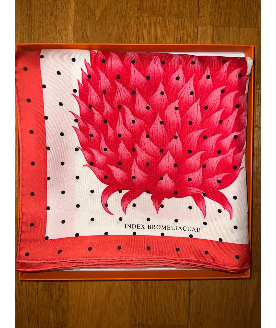 HERMES Мульти шелковый платок, фото 3