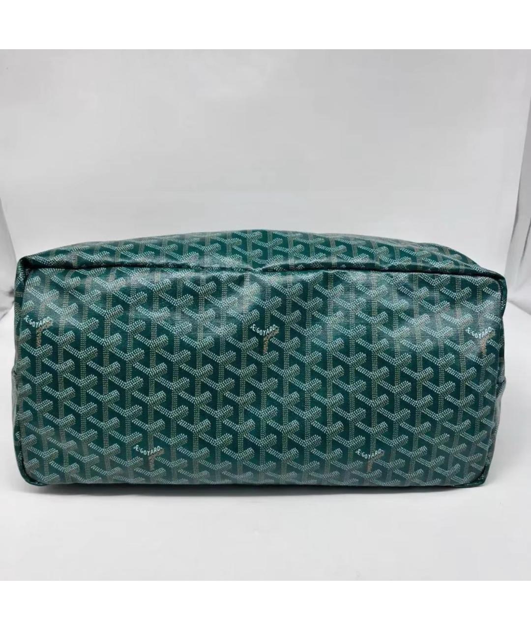 GOYARD Зеленая сумка тоут, фото 8