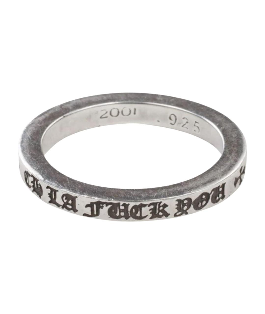 CHROME HEARTS Серебряное серебряное кольцо, фото 1