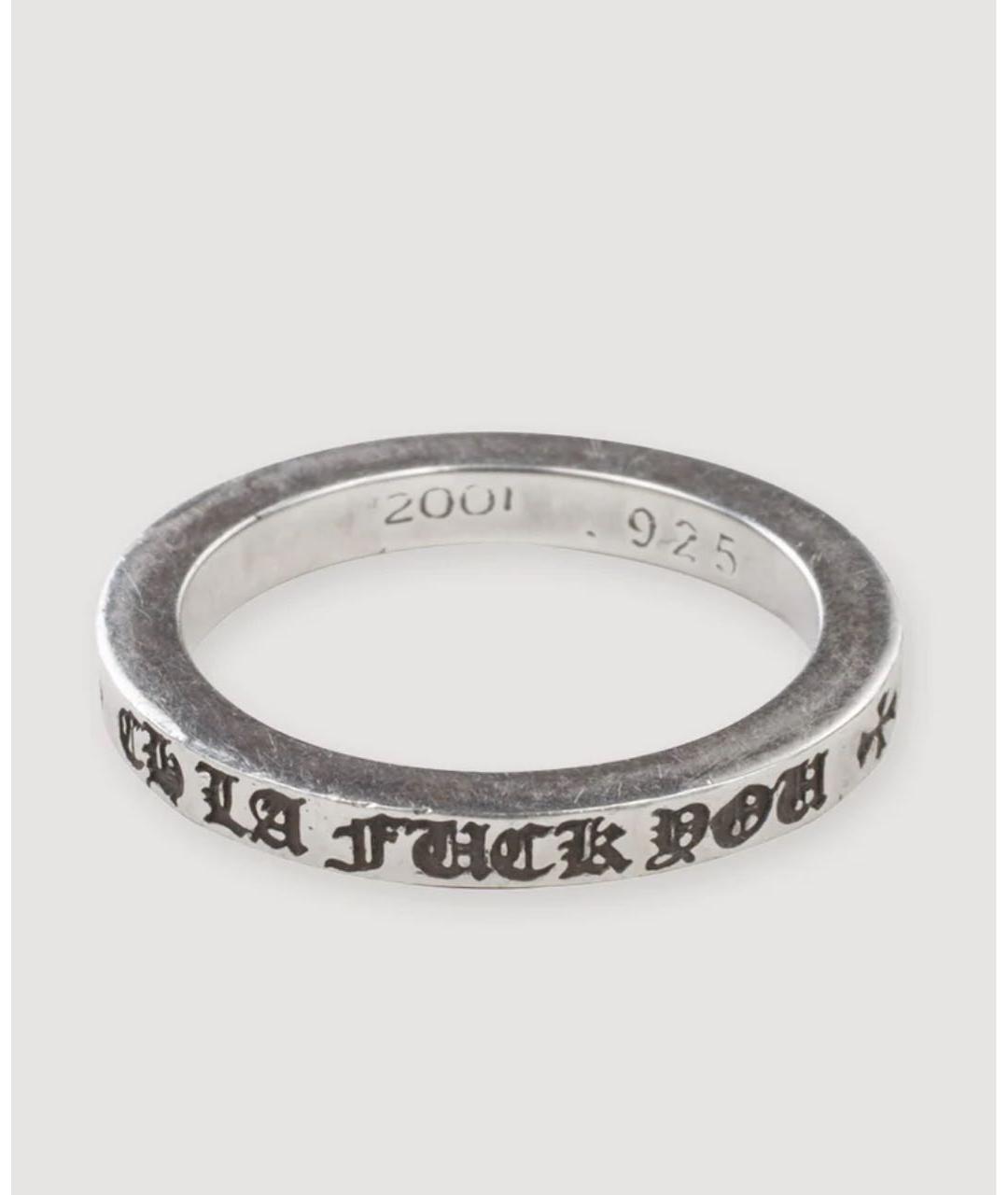 CHROME HEARTS Серебряное серебряное кольцо, фото 3
