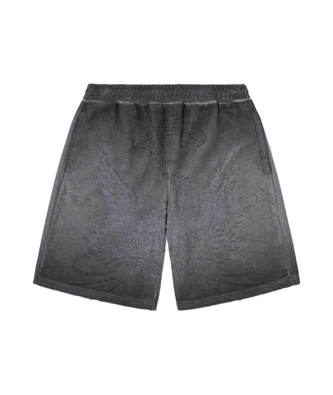DIESEL Серые полиэстеровые шорты, фото 1