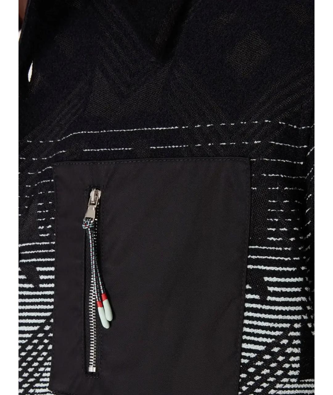 CASABLANCA Черная хлопковая куртка, фото 4