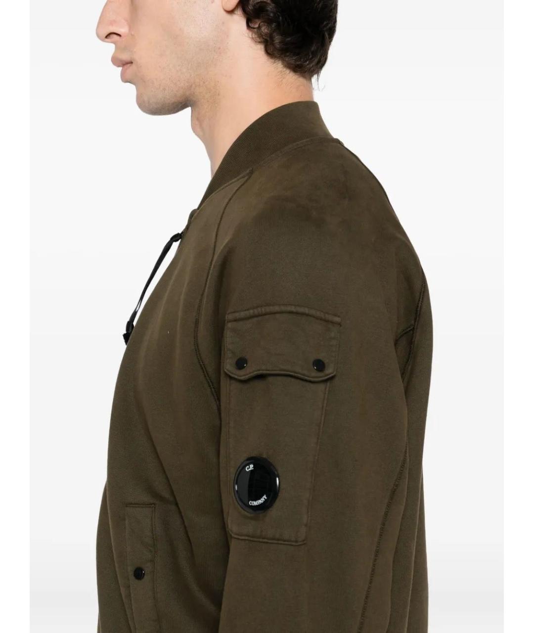 CP COMPANY Хаки хлопковая куртка, фото 3