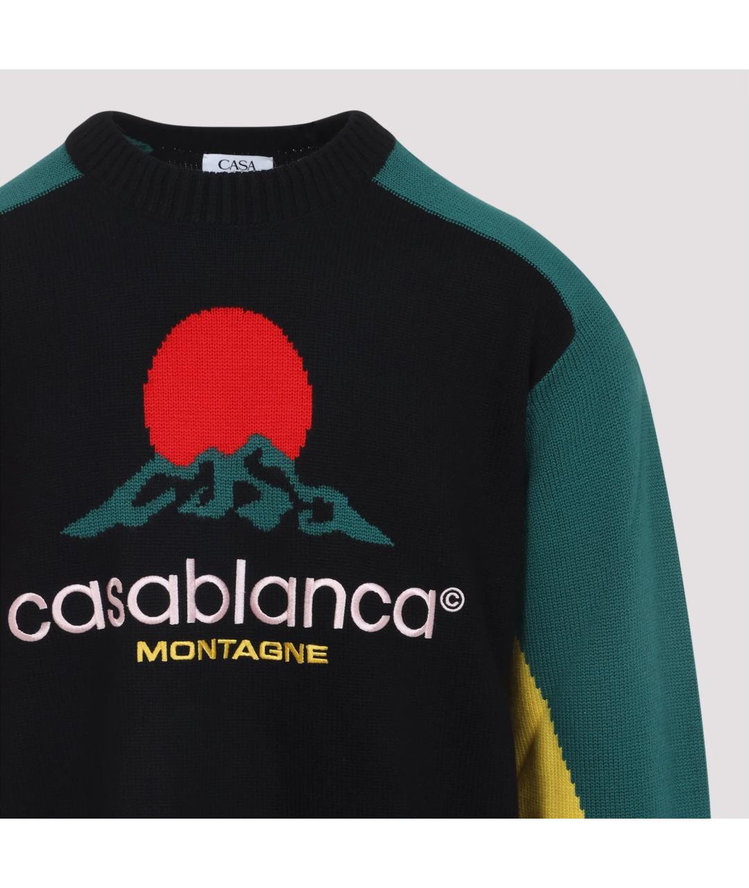 CASABLANCA Мульти хлопковый джемпер / свитер, фото 4