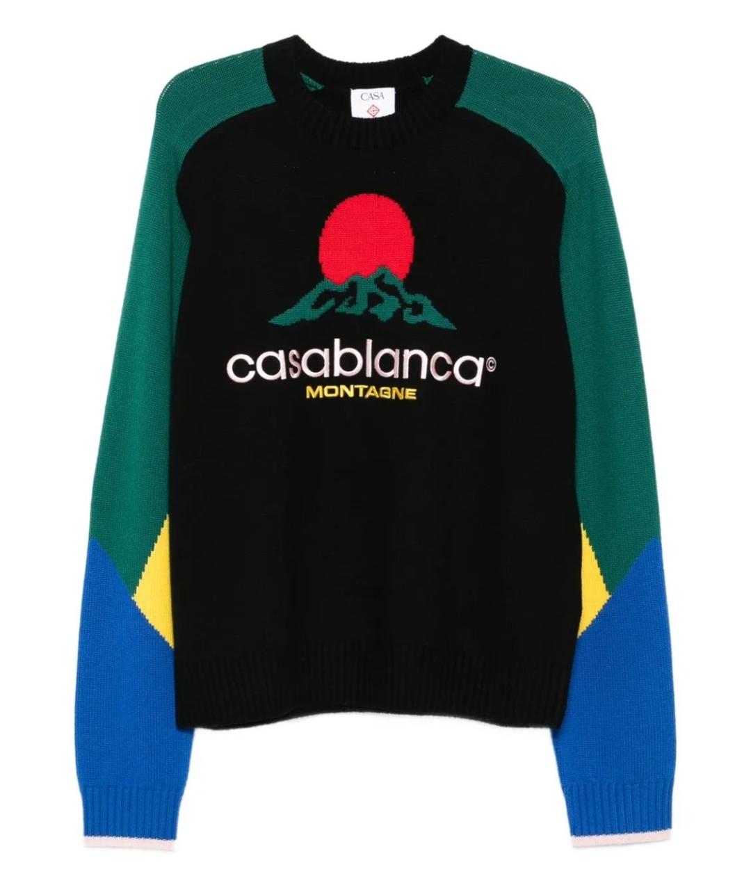 CASABLANCA Мульти хлопковый джемпер / свитер, фото 1