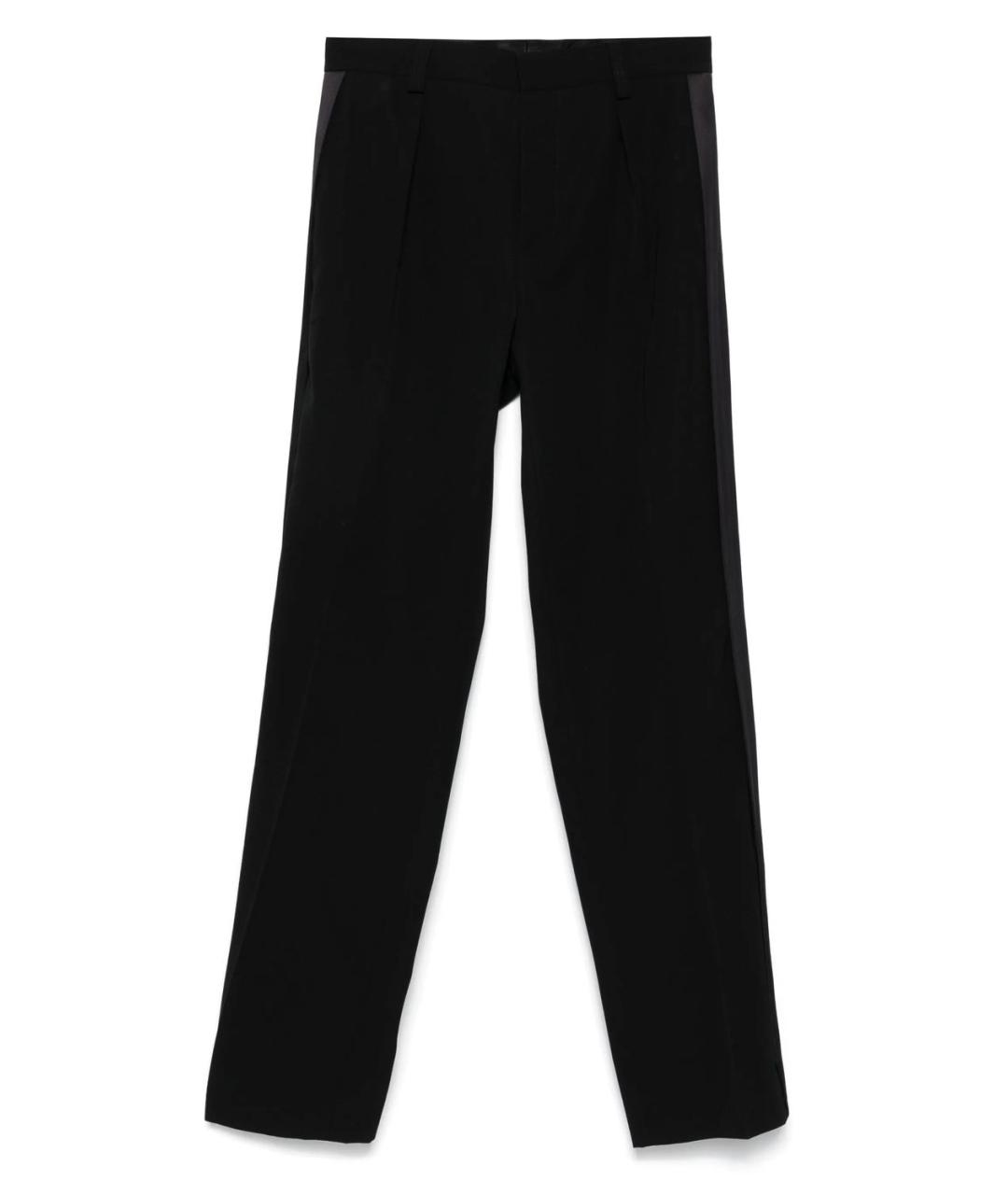 CASABLANCA Черные повседневные брюки, фото 1