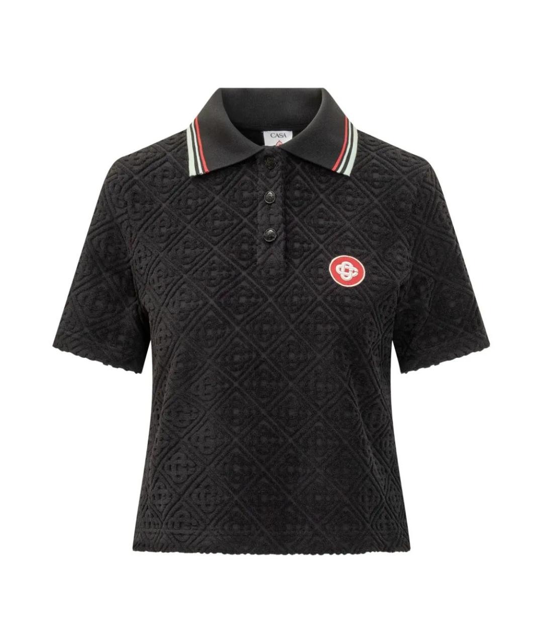 CASABLANCA Черная футболка, фото 1