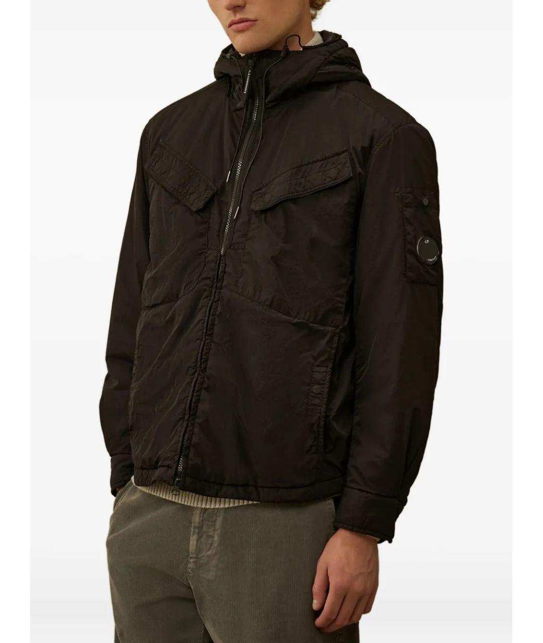 CP COMPANY Черная полиамидовая куртка, фото 2