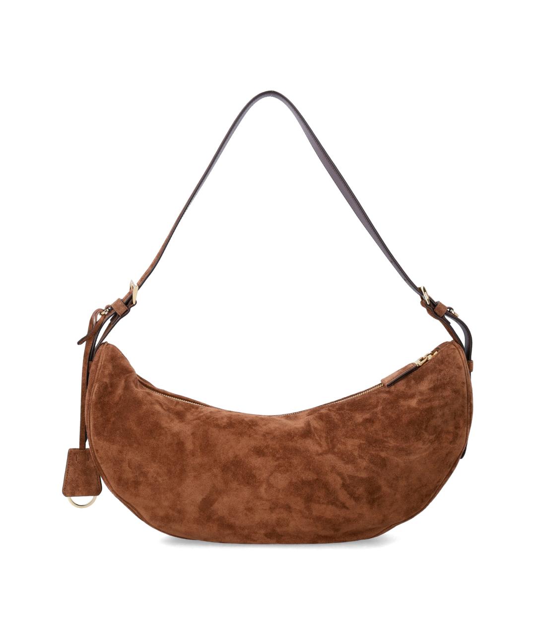 PRADA Коричневая кожаная сумка через плечо, фото 3