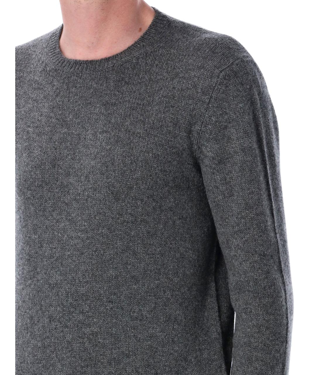 PRADA Серый кашемировый джемпер / свитер, фото 4