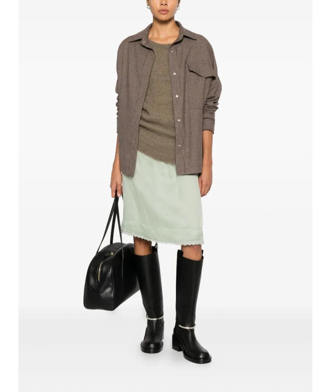 NINE IN THE MORNING Бежевый шерстяной джемпер / свитер, фото 2