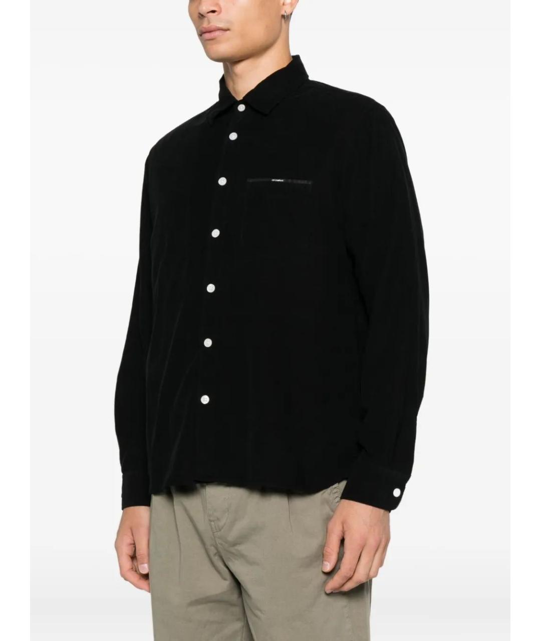 CP COMPANY Черная хлопковая кэжуал рубашка, фото 5
