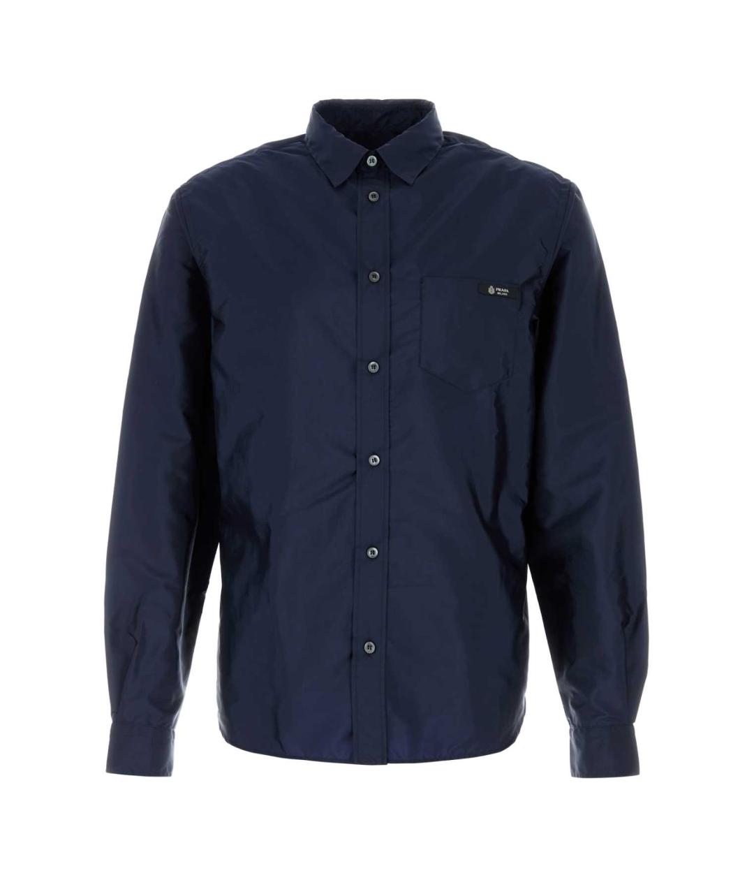 PRADA Синяя кэжуал рубашка, фото 1