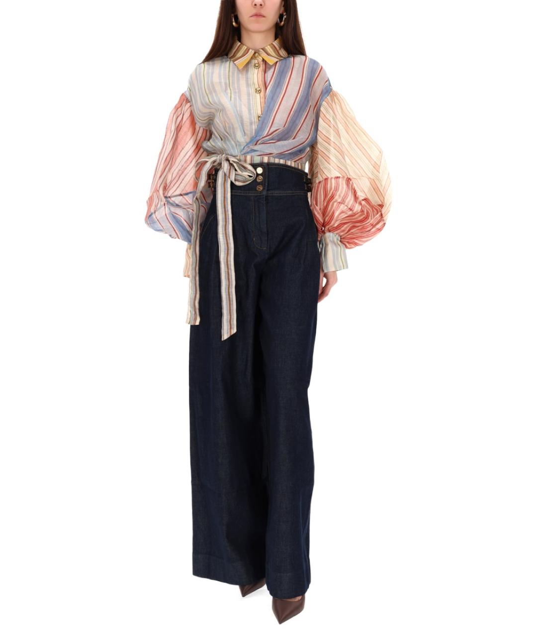 ZIMMERMANN Мульти льняная рубашка, фото 3