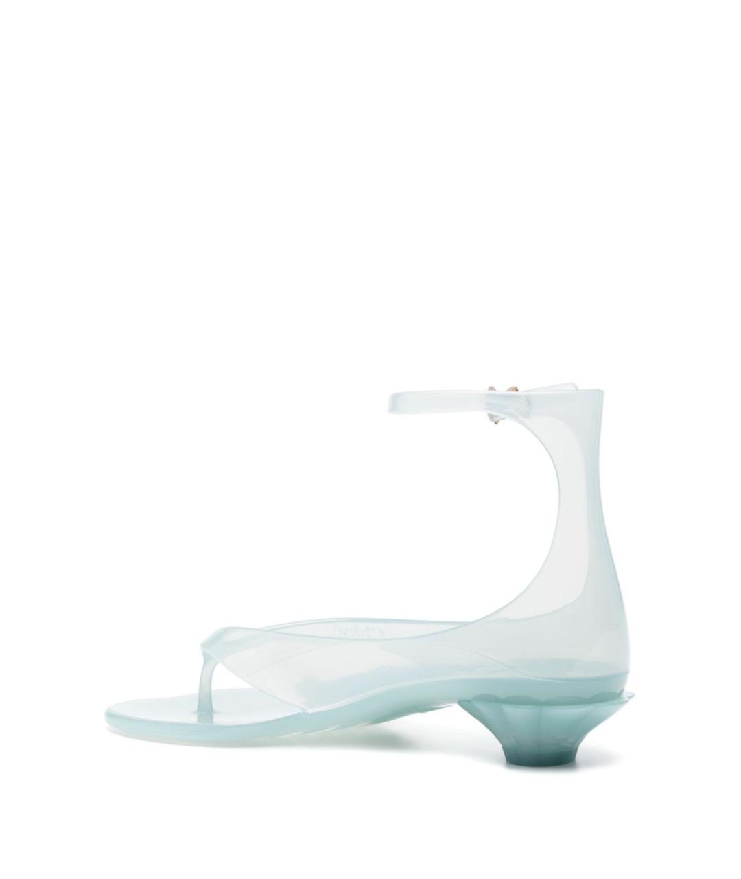 CHLOE Голубые резиновые сандалии, фото 2