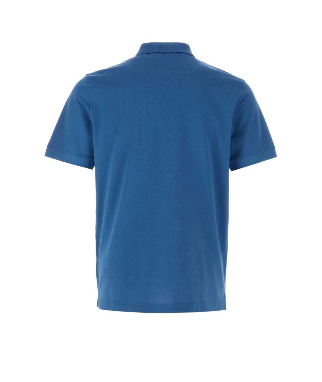 PRADA Синяя хлопковая футболка, фото 2