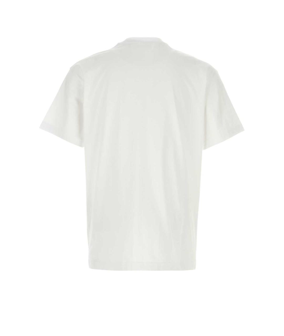 GUCCI Белая хлопковая футболка, фото 2