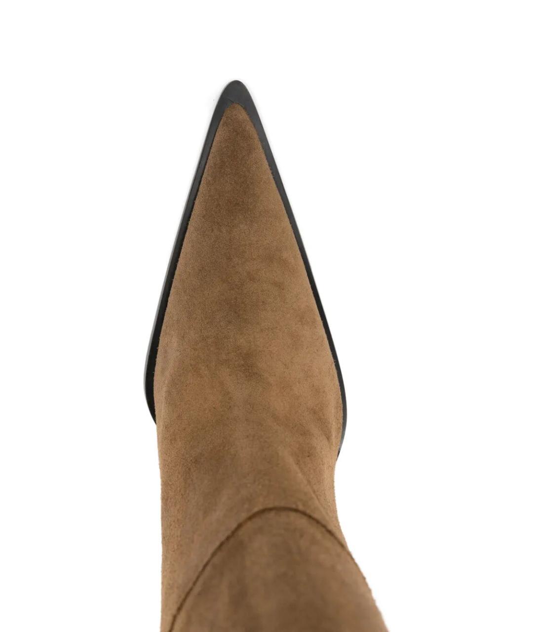 COPERNI Коричневые кожаные полусапоги, фото 3