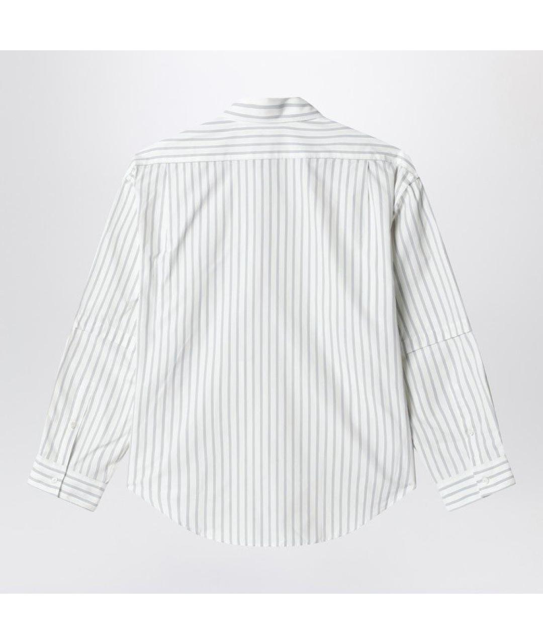 ACNE STUDIOS Белая хлопковая кэжуал рубашка, фото 2