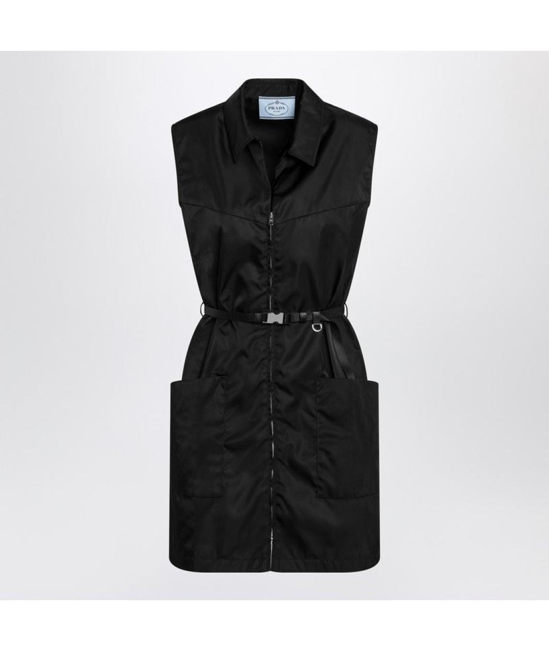 PRADA Черное повседневное платье, фото 3