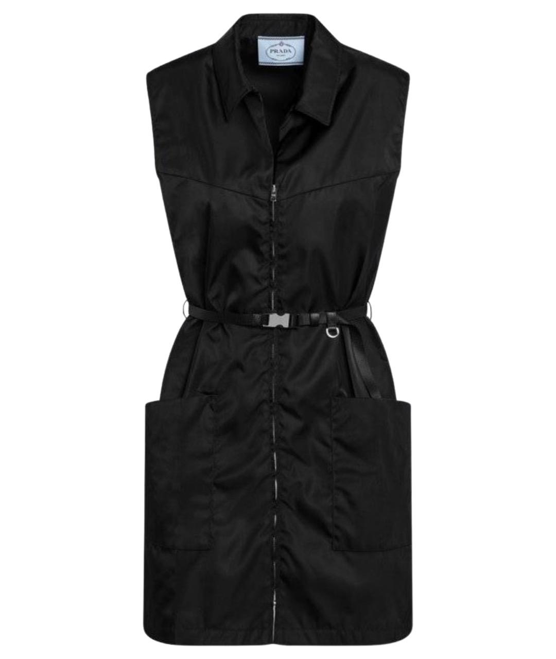 PRADA Черное повседневное платье, фото 1