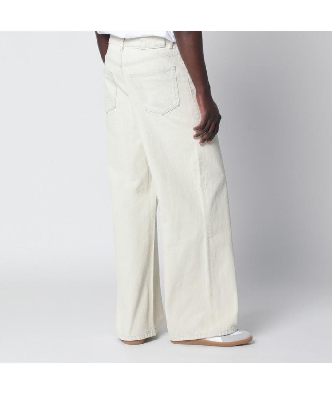 A.P.C. Бежевые хлопковые повседневные брюки, фото 2