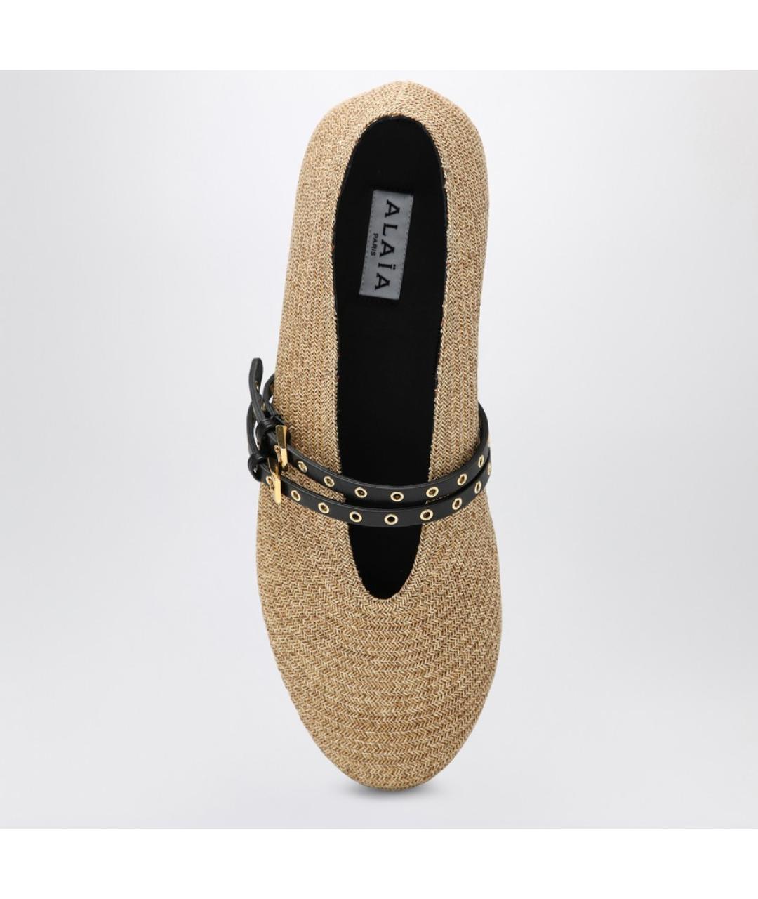 ALAIA Бежевые балетки, фото 4