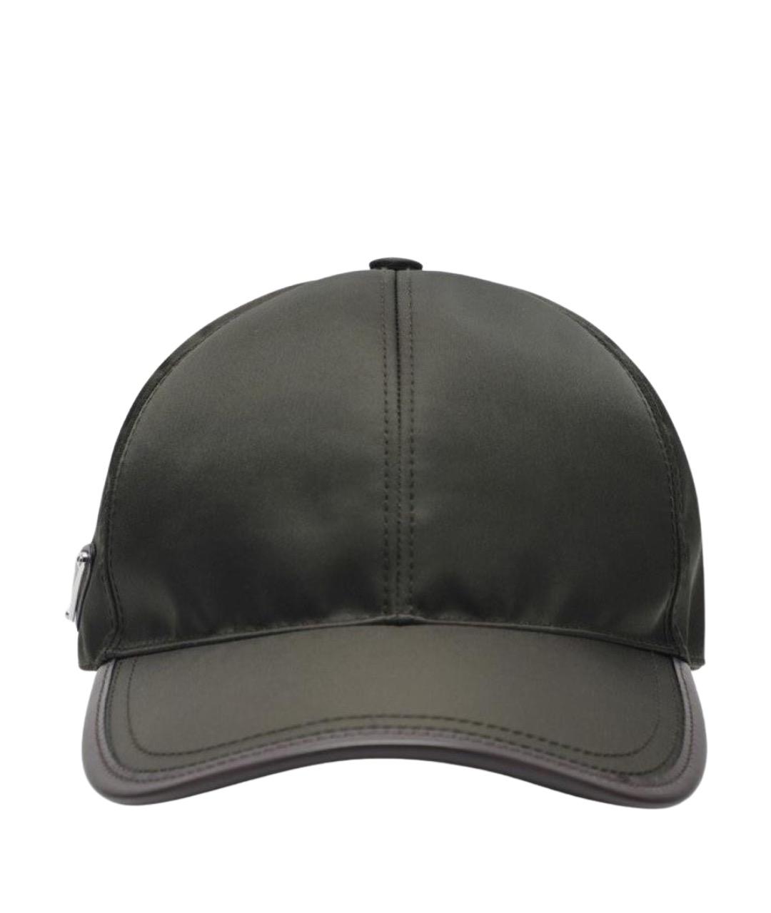 PRADA Зеленая кепка/бейсболка, фото 1