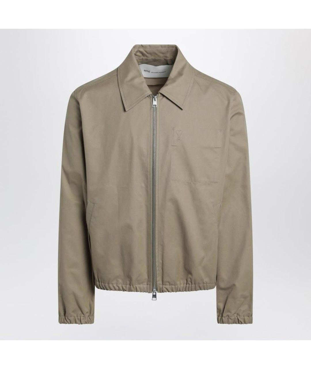 Ami Paris Бежевая куртка, фото 3