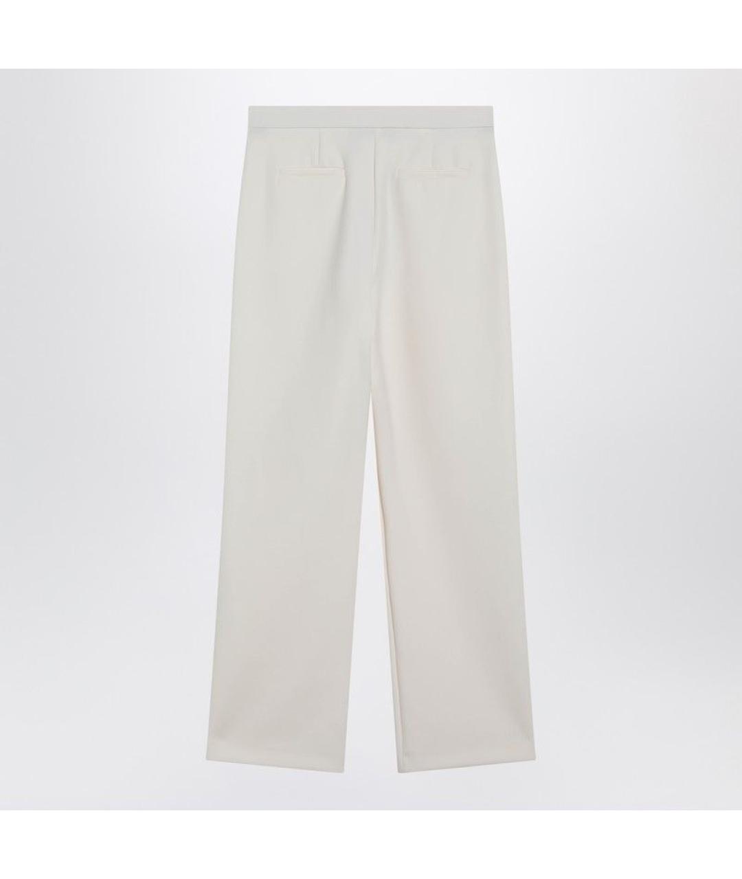 MAX MARA Бежевые прямые брюки, фото 2