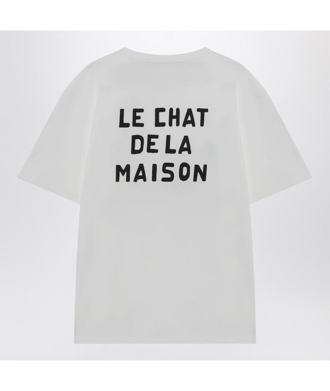 VALENTINO Белая хлопковая футболка, фото 2