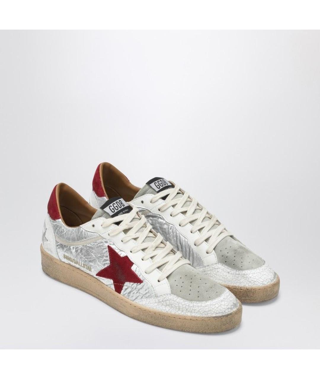 GOLDEN GOOSE DELUXE BRAND Мульти кожаные низкие кроссовки / кеды, фото 2