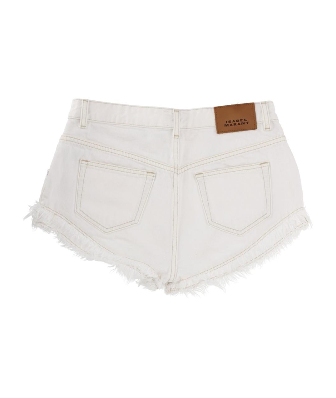 ISABEL MARANT Белые хлопковые шорты, фото 2