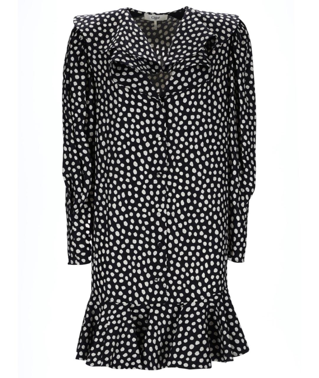 CHLOE Черное повседневное платье, фото 1