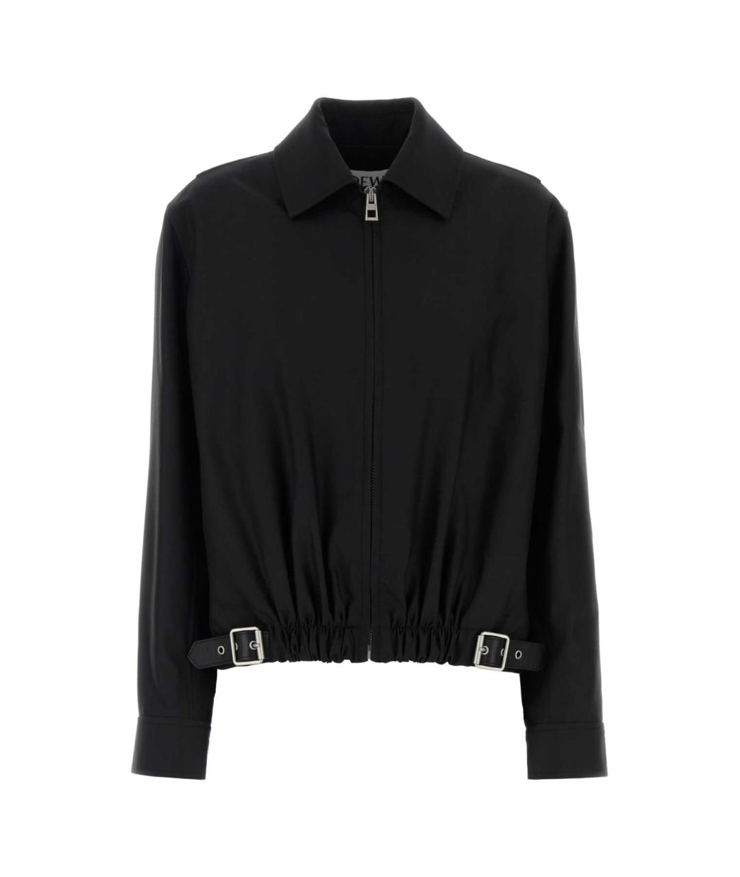 LOEWE Черная шерстяная куртка, фото 1