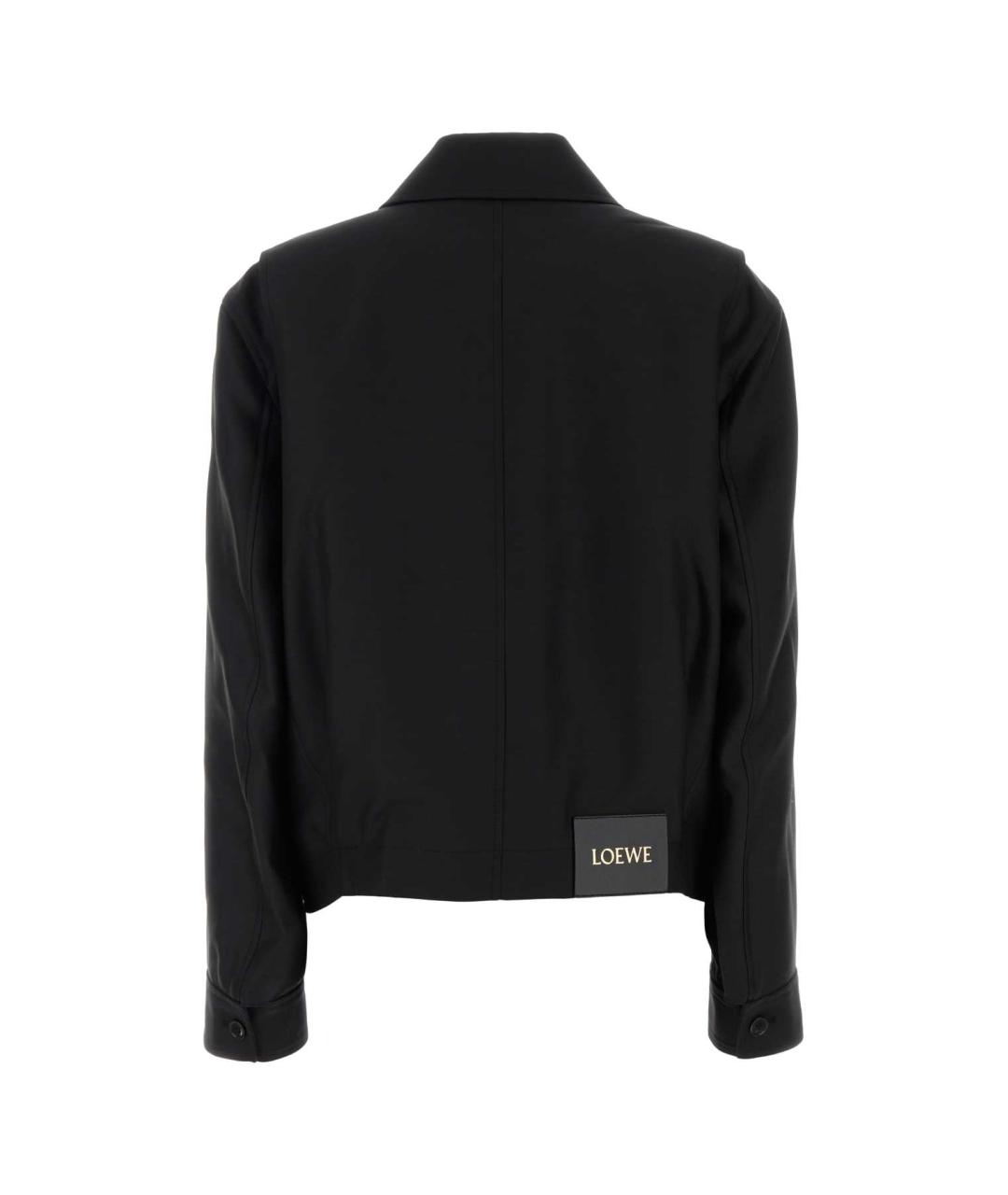 LOEWE Черная шерстяная куртка, фото 2