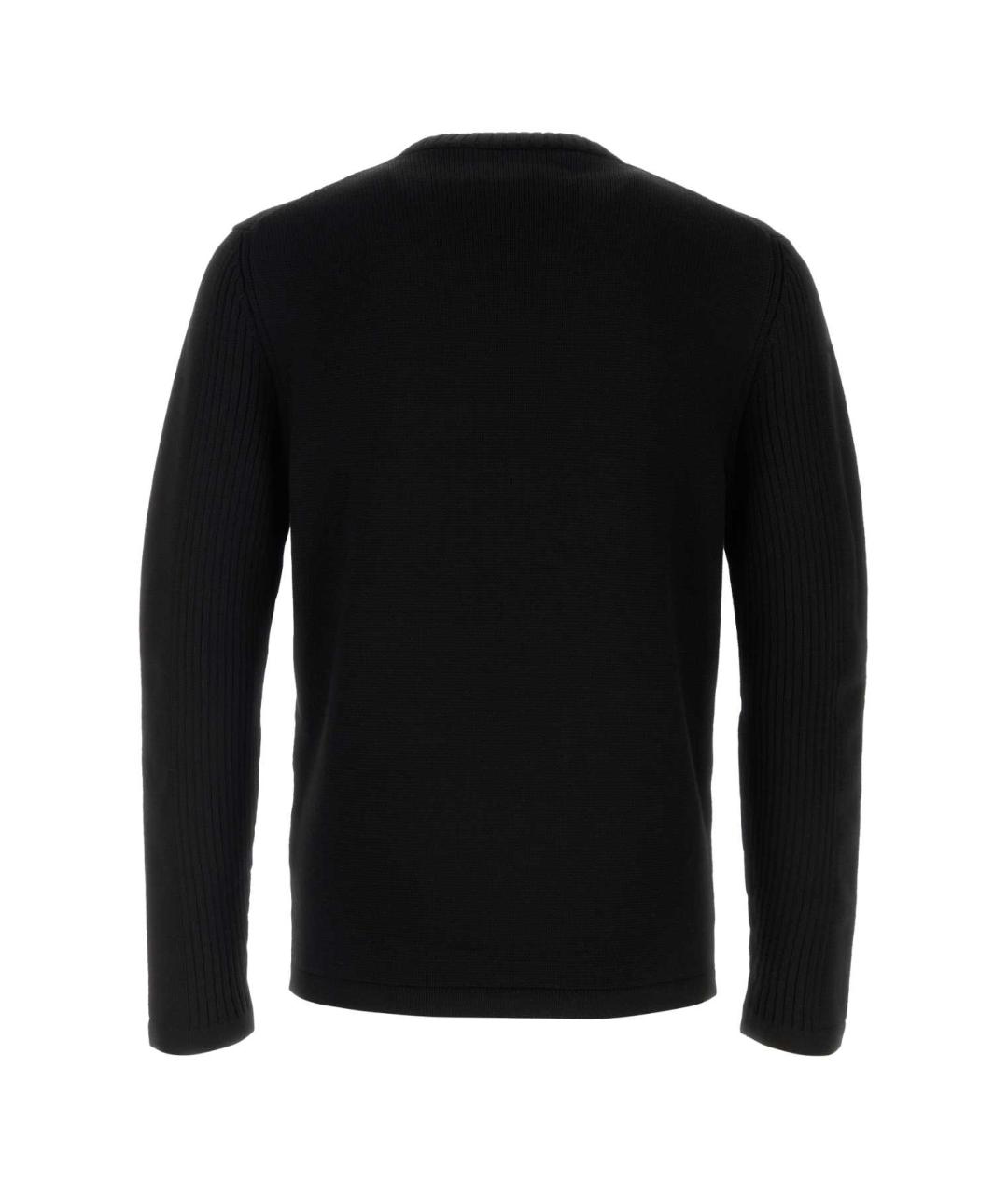 PRADA Черный шерстяной джемпер / свитер, фото 4